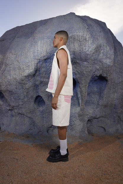Pink gilet